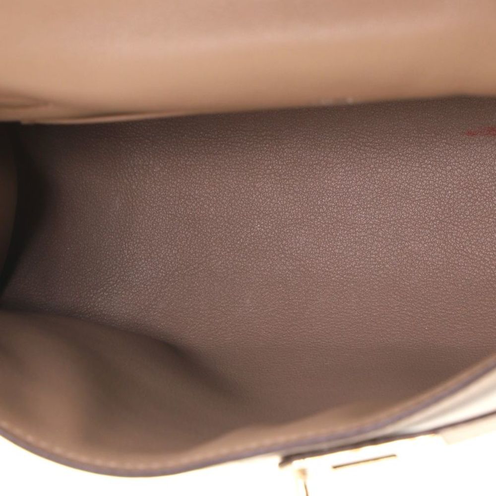 Hermes Kelly Pochette Swift Neutral - Picture 6 of 11